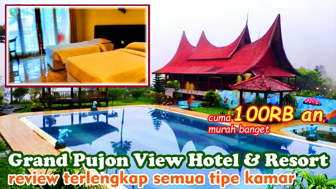 
          
          
          
            
            Grand Pujon View Hotel & Resort Batu: Ngeri murahnya! 100rb an dapet hotel kayak gini! #hotelmurah
          
        . 