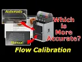 Compare Bambu Lab Flow Calibration Auto versus Manual