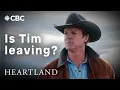 Tim is offered a job in Texas which may lead to him leaving Heartland