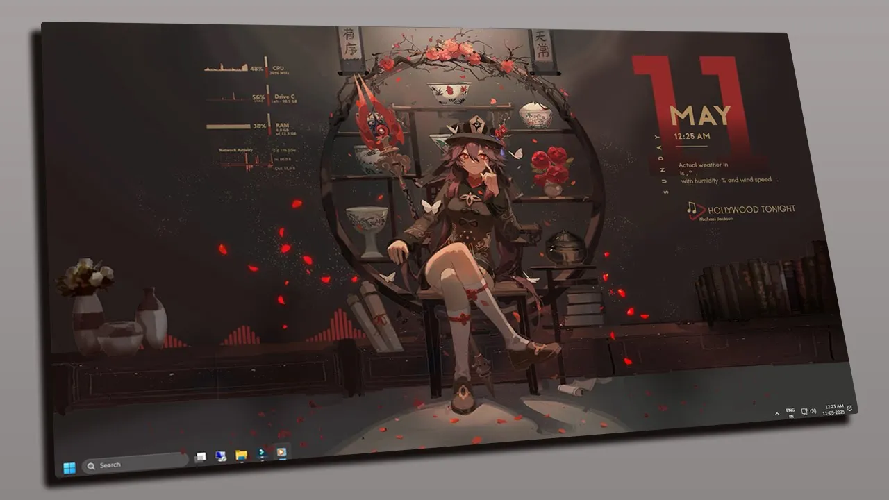 Top Rainmeter Skins Video