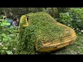 Download Lagu Girl restores French PEUGEOT car abandoned in the forest for 40 years