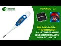 LM35 TEMPERATURE SENSOR INTERFACING WITH PIC16F877A