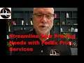 Streamline Your Printing Needs with FedEx Print Services
