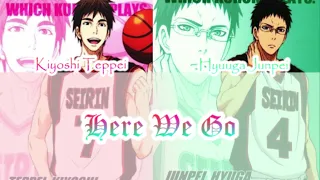 Download Kiyoshi Teppei\u0026 Hyuuga Junpei - Here We Go(Romaji,Kanji,English)Full Lyrics MP3