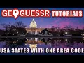 GeoGuessr Tutorial Phone Numbers USA States with ONE Area Code