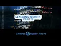 Learning numpy part 2 Creating arrays in numpy
