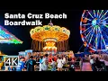 4K Santa Cruz Beach Boardwalk - California
