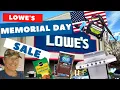 Lowe s Memorial Day Sale 2022