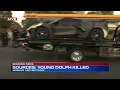 Young Dolph s car towed from the crime scene with police escort FOX13 Memphis