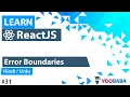 ReactJS Error Boundary Tutorial in Hindi Urdu