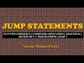 Jump Statements Review of C Programming Malayalam