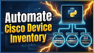 How to AUTOMATE Cisco Device Inventory with PYTHON Netmiko TextFSM Pandas