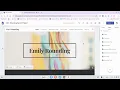 Saving and Sharing your Senior Project Google Site
