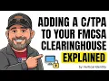 How to Add a to Your FMCSA Clearinghouse Account Vertical Identity