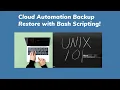 PostgreSQL Tutorial Automate Backup Restore with Bash Script Hands-On