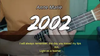 Download 2002 - Anne Marie // Ukulele Tutorial (Easy Chords) MP3