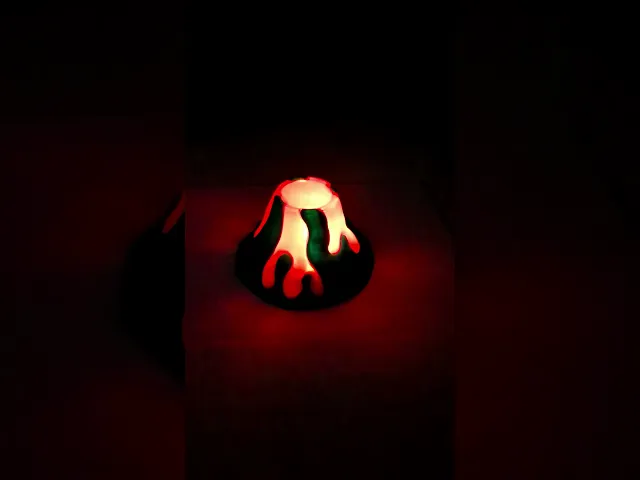 Volcano LED tealight holder video thumbnail