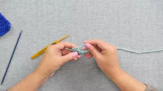 Half Double Crochet Decrease Stitch Left-Handed Tutorial