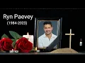 We couldn t hold back our tears My condolences to the family of hallmark actor ryan paevey
