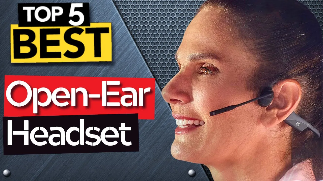 ✅ TOP 5 Best Bone Conduction Headphones  [ 2023 Buyer's Guide ]