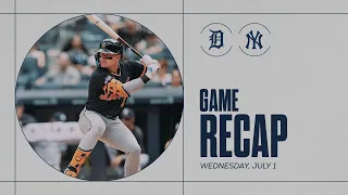 Game Highlights The Tigers Sweep the Yankees in New York 26