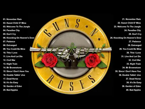 Download MP3 (TANPA IKLAN) Guns N Roses Full Album Greatest Hits ~ G N R Full Album