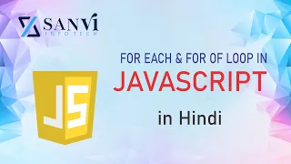 javascript forEach Method In 10 min Hindi Sanvi Infotech 2024