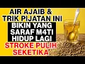 Stroke Pulih Seketika! Rahasia Air Ketumbar \u0026 Pijat Titik Ini, Saraf Mati Hidup Lagi!