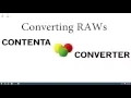 Converting RAW files the Lossy and Lossless Way