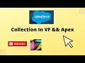 Collection In VF Apex List set Map