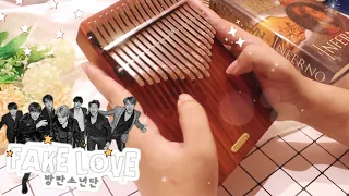 Download BTS - FAKE LOVE | Full Kalimba Cover with Tabs ♡ MP3