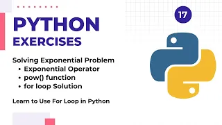How to Solve Exponentiation Problems in Python - 3 Methods For Loop Python Exercises