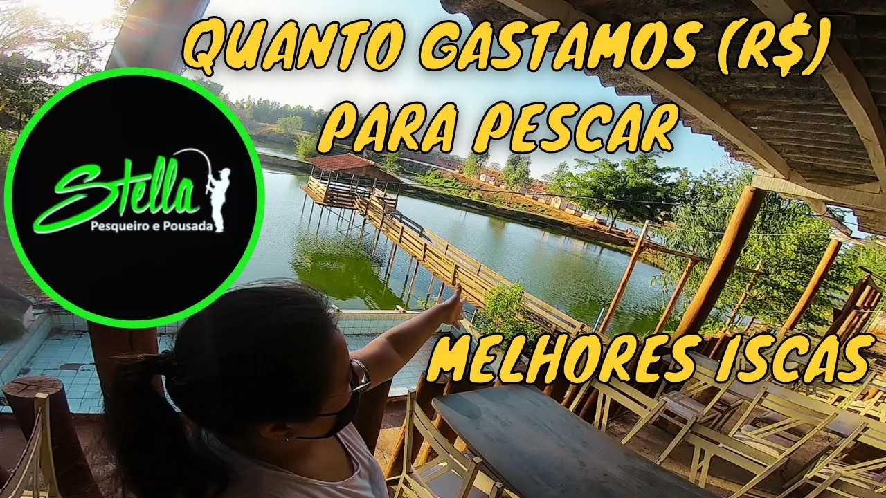 Custo de hospedagem, pesca, estrutura no pesqueiro STELLA e Dicas de iscas