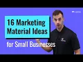 16 Marketing Material Ideas for Small Businesses Templates to use