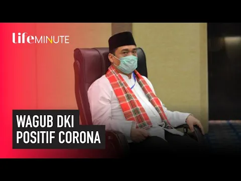 Wagub DKI Riza Patria Positif Corona | lifestyleOne