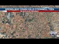 O Donnell teen killed multiple others injured in wrong-way crash in Lynn County