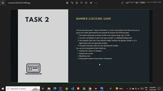 Osis Infobyte Java Development Internship Task 2 Number Guessing Game