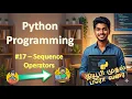 17 - Programming in Python