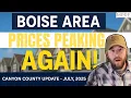 Canyon County Housing Market Update July 2025 Real Data Breakdown
