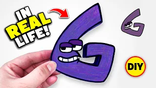Alphabet Lore in Real Life! DIY Letter G (3D Paper Craft Tutorial)