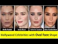 Top Hollywood Celebrities with Oval Faces Celebrities Face Shape
