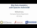 Big Data Analytics with Apache AsterixDB