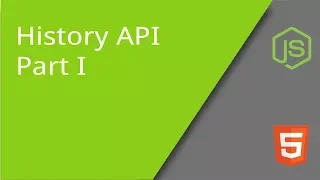 History API - Part 1