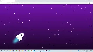 Build a Rocket Effect with HTML CSS Javascript - App Stack