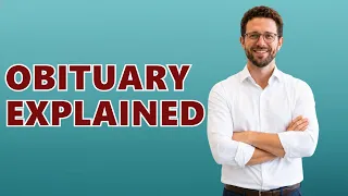 What Is An Obituary