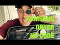 Samsung dryer throwing an HC code and not heating Bad thermistor dc32-0007a