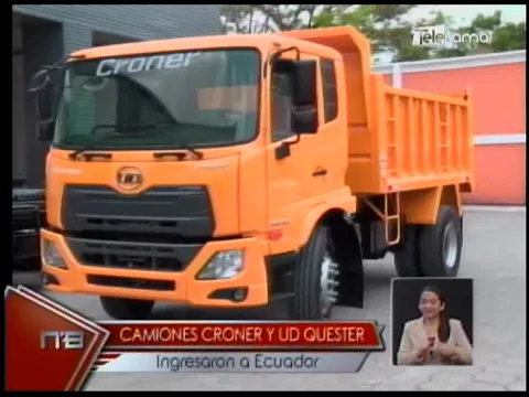 Camiones Croner y UD Quester ingresaron a Ecuador