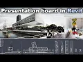 Architecture Presentation Board in Revit Tutorial