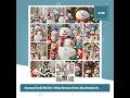 Snowman Family Wall Art 10 Cozy Christmas Prints Easy Download for Families of 1 2 3 4 Pe