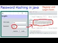 Password Hashing In Java Password Hashing Tutorial and One Way Encryption login and register form